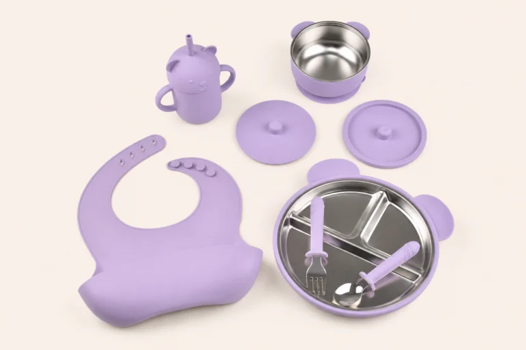 The Bear Set in Lavender